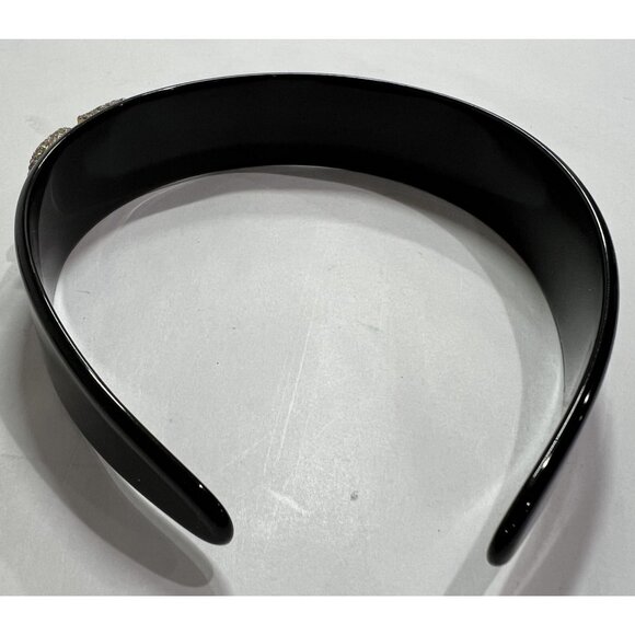 VALENTINO GARAVANI Embellished Resin Headband in Black - Picture 4 of 4